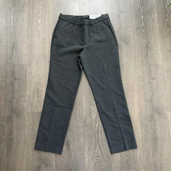 Talbots Womens Sz 6P Gray Cambridge Pants Pull On NWT Stretch Career Academia - Picture 1 of 9